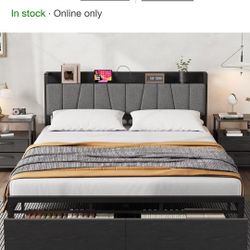 Whizmas Full Size Bed Frame