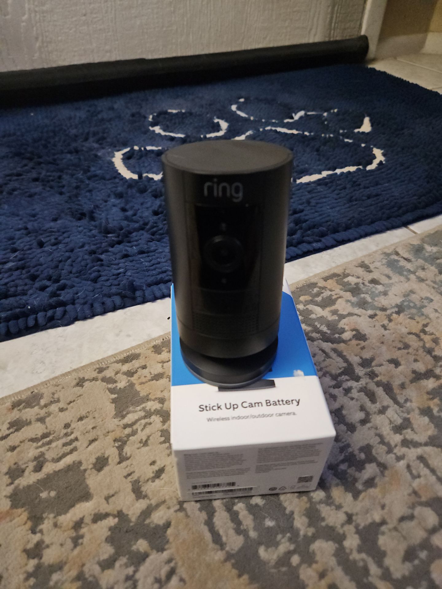 Ring stick up cam with battery