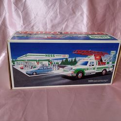 Vintage Hess Toy 1994 Rescue Truck/Ladder Truck In Original Box