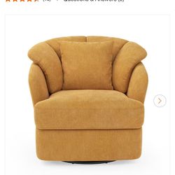 Set of 1 Oversized Swivel Sofa