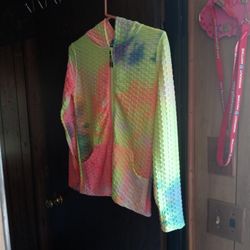Tye Dye. Large Extra Large Girls Jacket