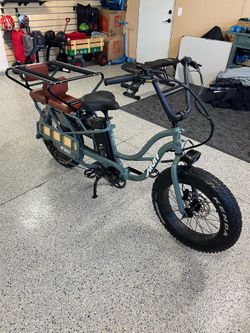 Murf Higgs Cargo E-Bike + Minivan Passenger Bundle – Like New