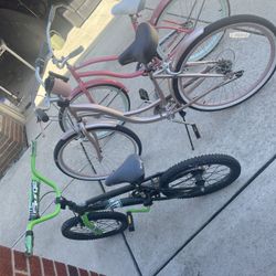3  Bikes For Sale