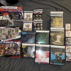 Pokemon Collection Lot (ETB’s, Booster Boxes, Booster Bundles, and Collection Boxes)