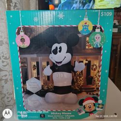 10ft Inflatable Mickey Mouse Christmas 