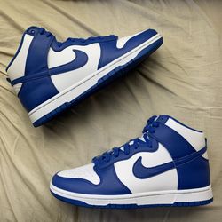 Nike Dunk High Blue White New Size 11.5