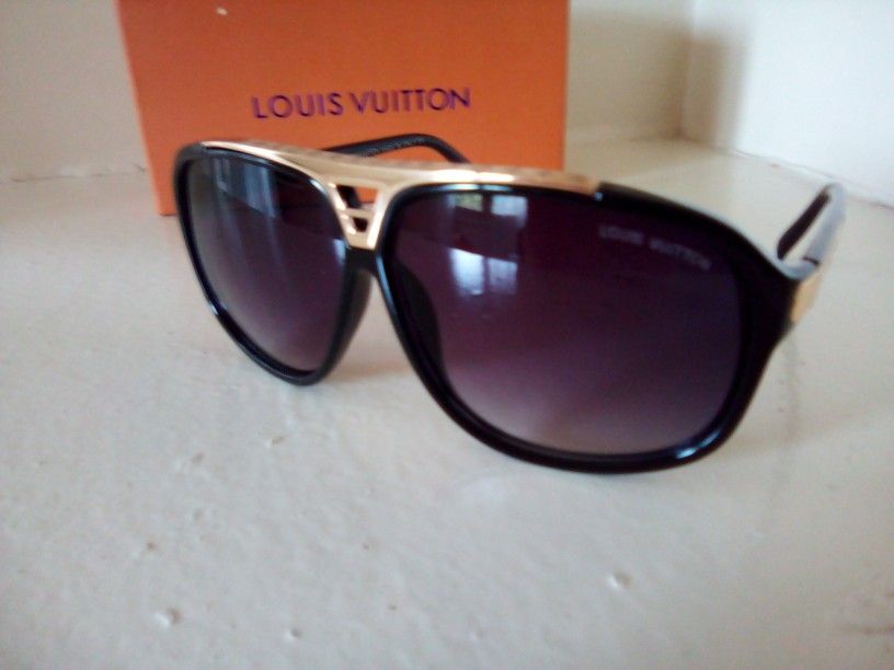 Louis Vuitton Gold Sunglasses