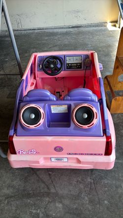 Barbie Escalade battery-powered car