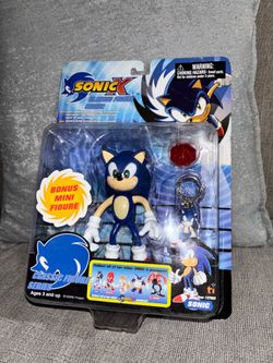 Sonic X Classic Toy Figure Series With Bonus figure & Emerald