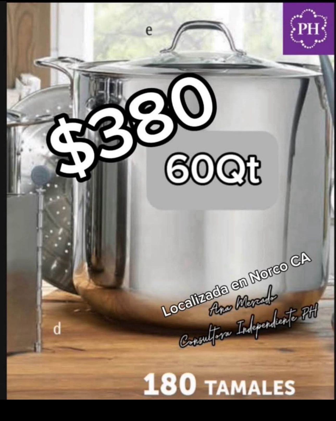 Princess House Olla Vaporera Con Disco 60qt Steamer