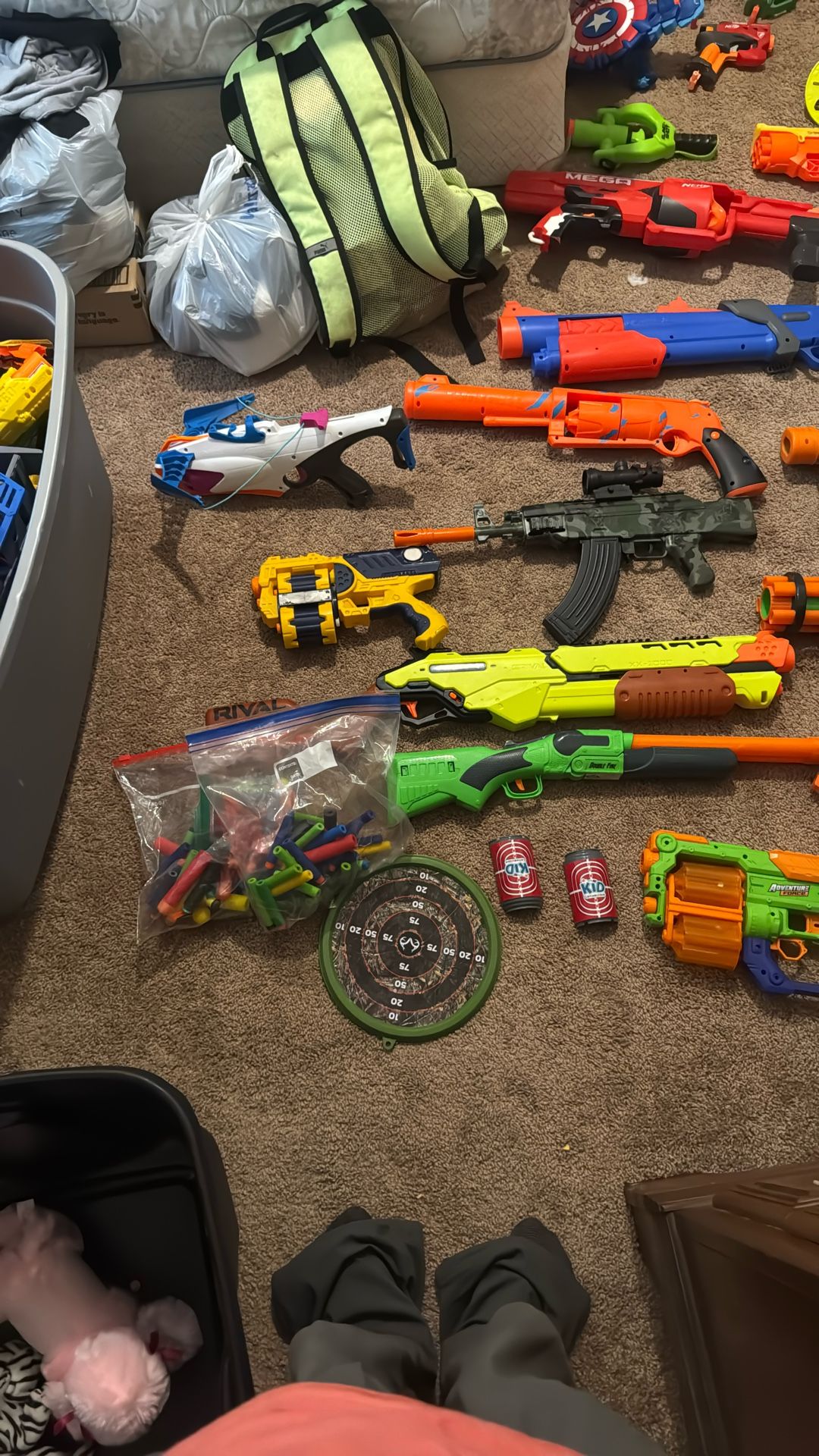 Nerf Gun And Orby Gun And Ammo