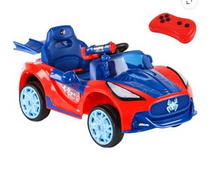 Dynacraft Spider-Man 6V Super Car, Battery Powered Ride-on with Lights and Sounds, 1 count