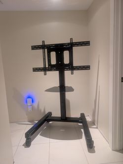 Rolling TV Stand with Shelf -  PFCUB