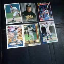 Mark McGwire And Ken Griffy Jr 