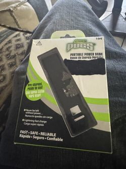 (PUGS PORTABLE POWER BANK BLACK CHARGER)