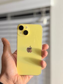 iPhone 14 – 128GB – Factory Unlocked – Yellow – 85% Battery