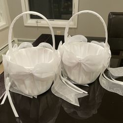 Flower Girl Baskets( Set Of 2)