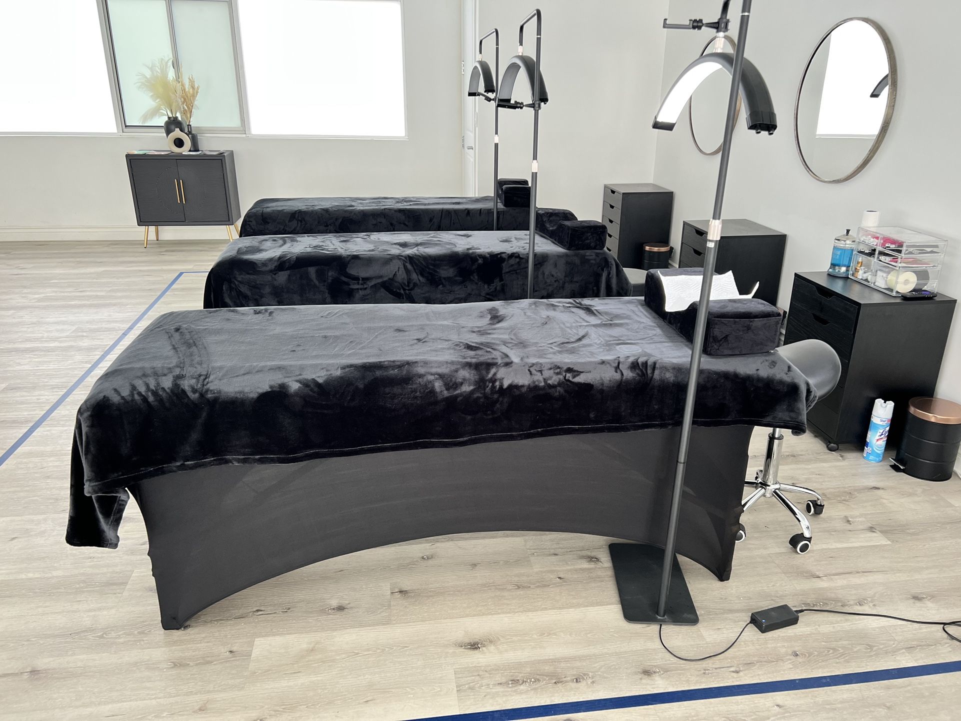 Lash Bed Set Up