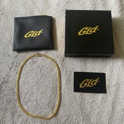 GLD Cuban Link Chain Yellow Gold