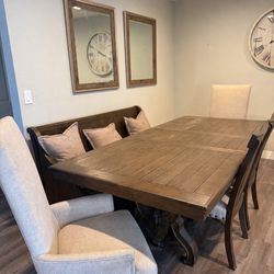 Farmhouse dining room table