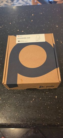 NEW Poly Blackwire 3320 Microsoft Teams Headset
