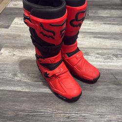 Fox Comp Dirt Boots Size 9
