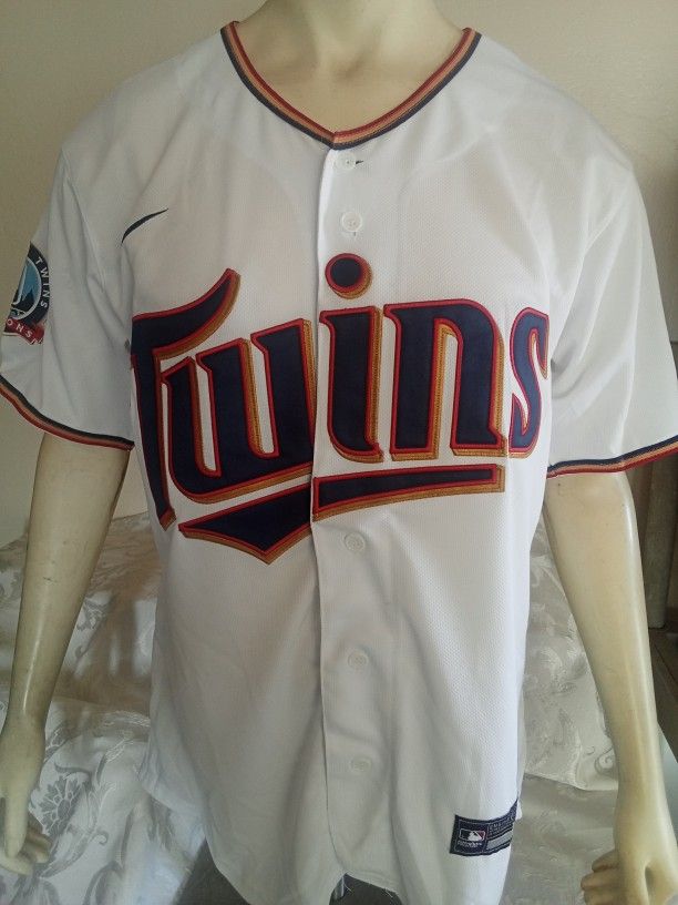 🆕 Minnesota Twins Byron Buxton Home Jersey Men 40/M
