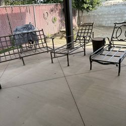 Rod Iron Patio Set
