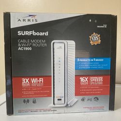 ARRIS SURFBOARD SBG6900 Av. Modem, Wifi , Router