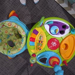 Bright starts walk around walker play table