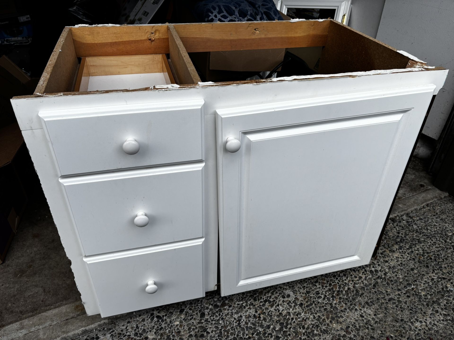 Vanity Cabinet and Medicine Cabinet 
