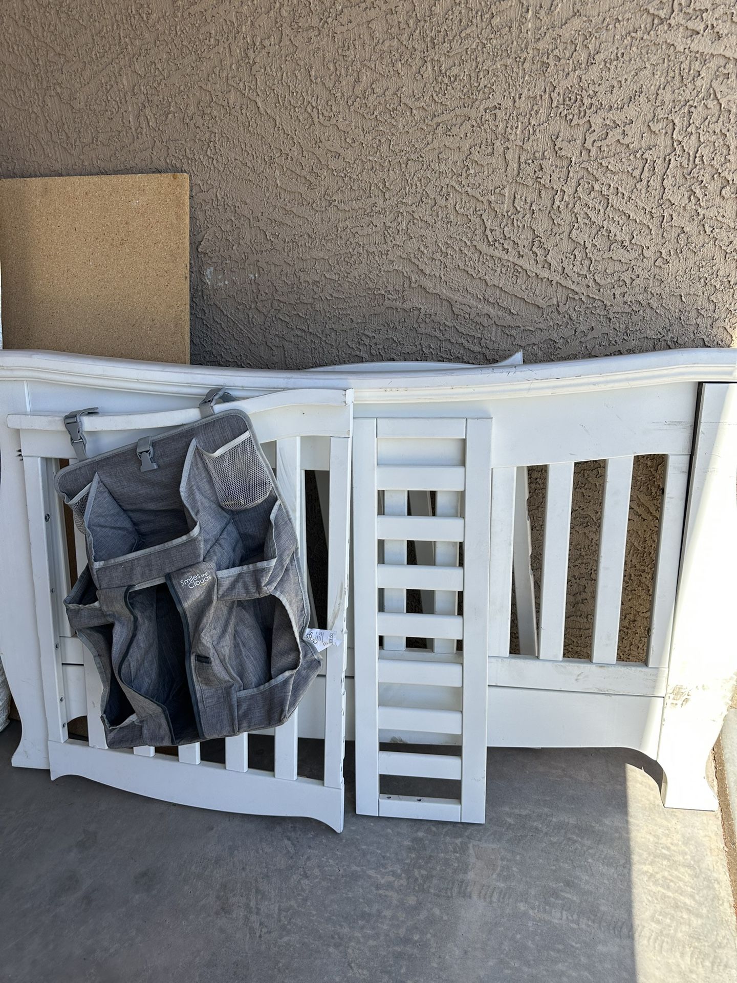 White Baby Crib