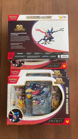 Greninja 30th anniversary box pokemon