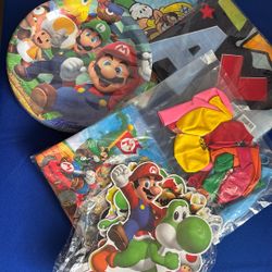 Super Mario Birthday Party Set