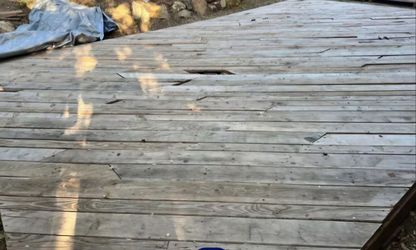 Deck and wood for sale