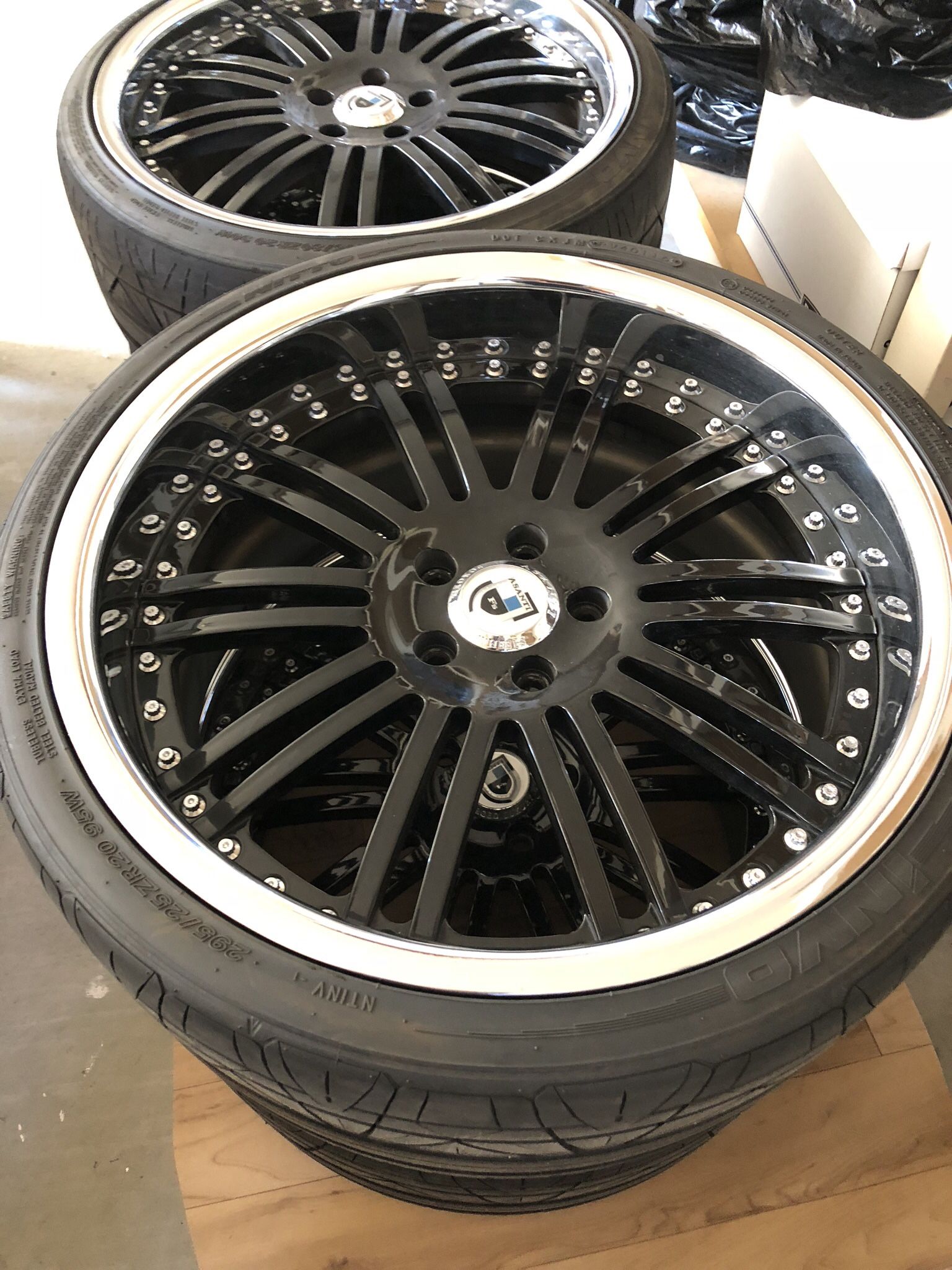 20 inch Asanti AF128 3 Piece Staggered Wheels for Sale in Fremont, CA ...