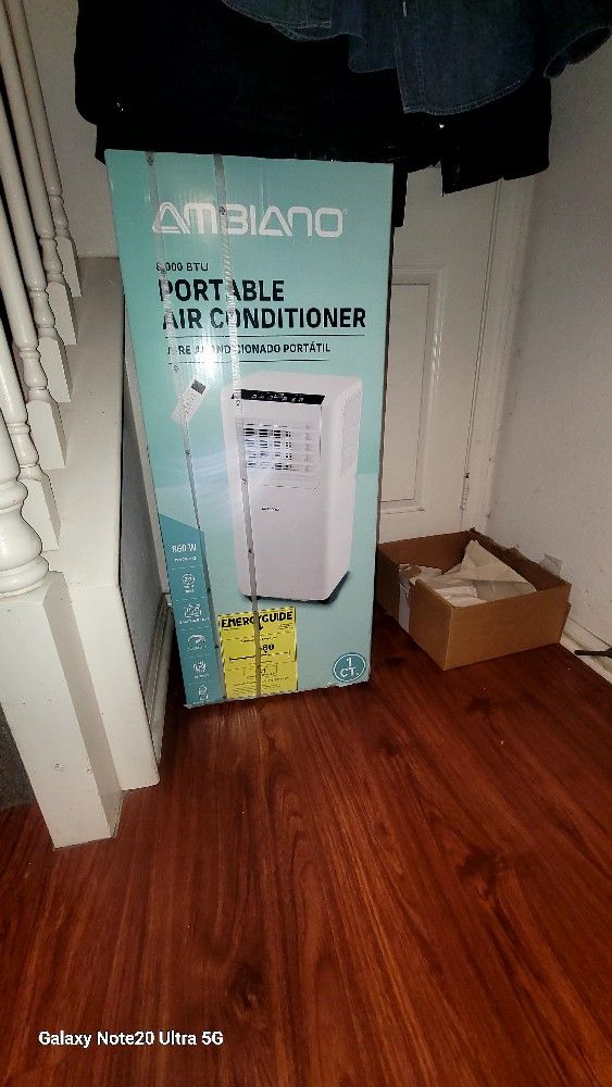 Ambiano Portable AC 8000btu Retail 269. New Unopened Box