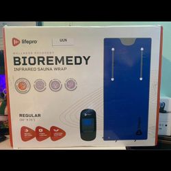  Lifepro BioRemedy Infrared Sauna Wrap — Brand New, Sealed! (Regular Size 31” x 71”) ⭐