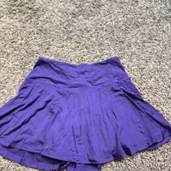 Purple Running Skirt