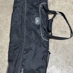High Sierra Deluxe Ski Bag for Travel, Storage, Black