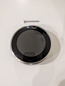 Google Nest Learning Thermostat 3rd Gen A0013 Stainless Steel, Base