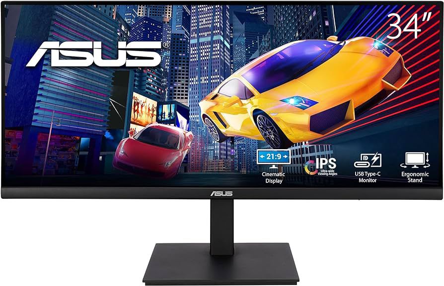 Asus VP349CGL 34” LED LCD IPS Gaming Monitor 