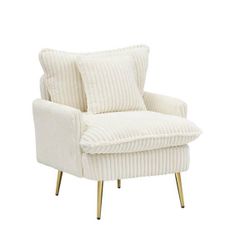 Accent Arm Chair (White)