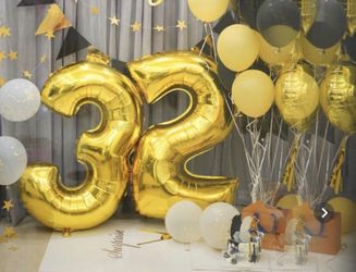 Birthday balloons