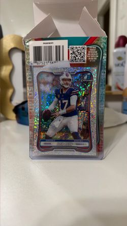 2026 Bowman Football CHROME SPECKLE REFRACTOR BCV-10 Josh Allen - Buffalo Bills