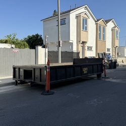 Rolloff Dumpster Bin Container For Concrete Dirt Asphalt 