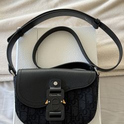 Dior Mini Saddle Messenger Bag