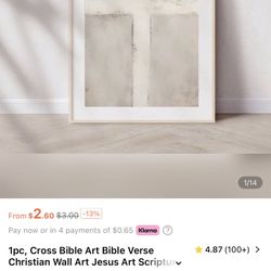 Cross Canvas Print