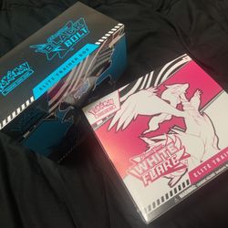 Pokemon Tcg Black Bolt White Flare Elite Trainer Box