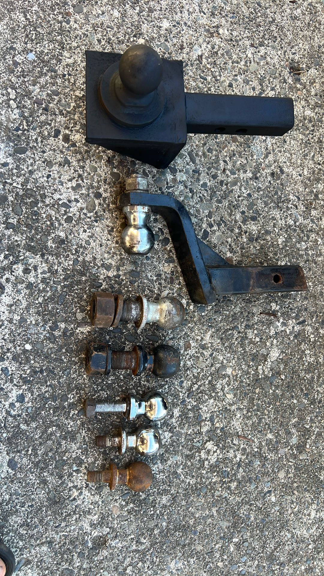 Trailer Tow Hitch And Balls